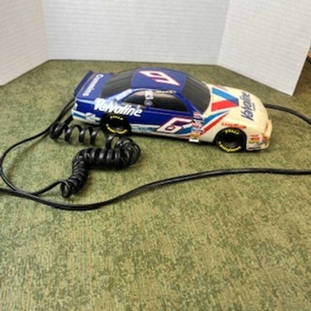 Vintage 1996 Mark Martin Valvoline #6 Ford Thunderbird NASCAR Race Car Phone